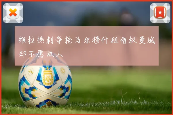 维拉热刺争抢马尔穆什租借权曼城却不愿放人
